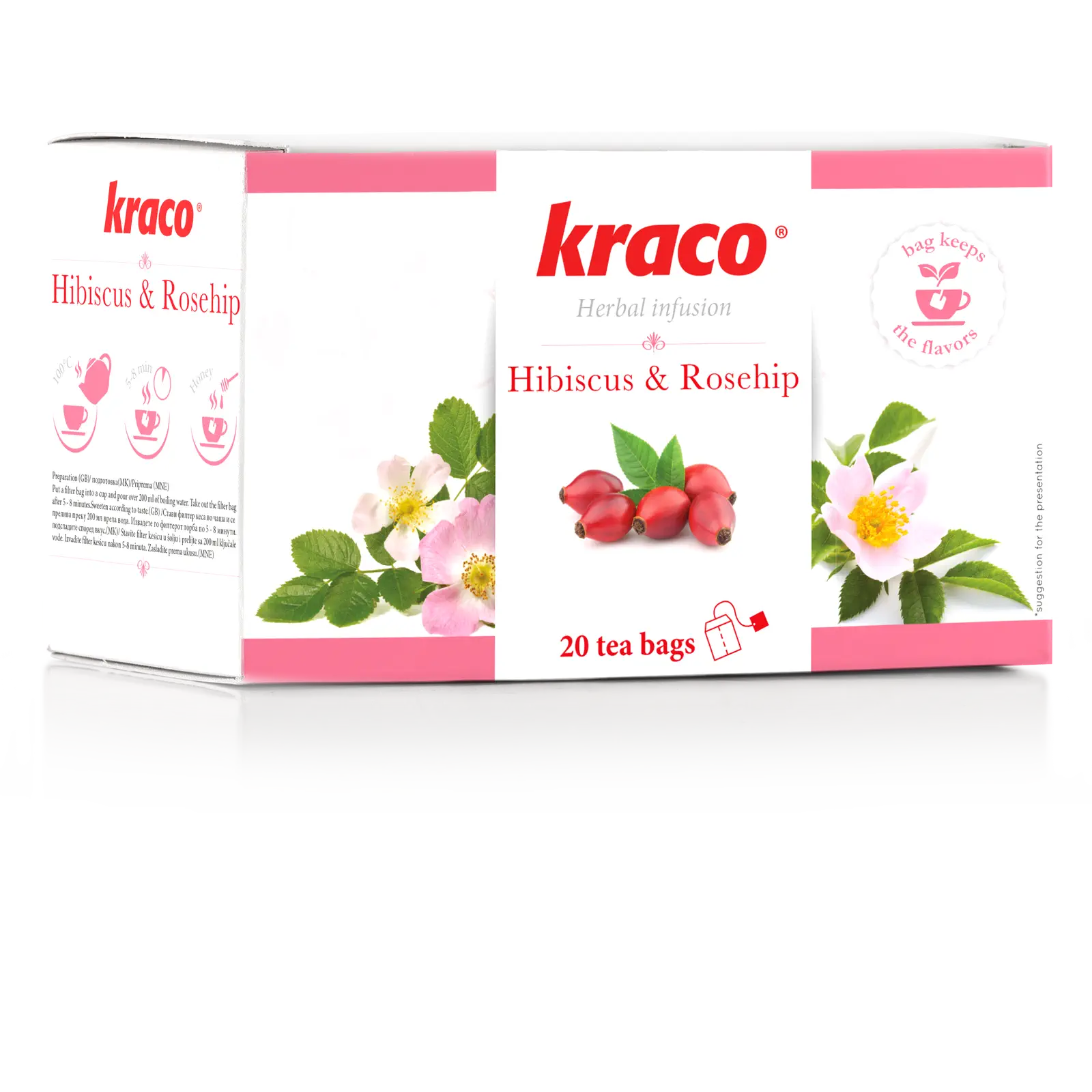 Kraco, Çaj Hibiskus&Trëndafil